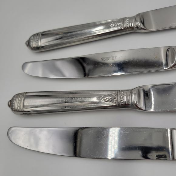 Sabatier Maison Knives Stainless Modern Hollow Set Of 4 Dinner - Picture 4 of 7